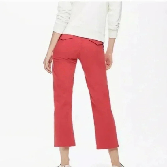 MOTHER The Tomcat Prep Jeans Poppy Red Killing Time - Picture 9 of 13